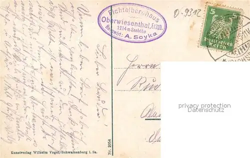 AK / Ansichtskarte Oberwiesenthal_Erzgebirge Panorama Fichtelberg Neues Unterkunftshaus Oberwiesenthal Erzgebirge