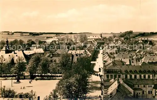 AK / Ansichtskarte Marienberg_Erzgebirge Blick vom Kirchturm Marienberg Erzgebirge