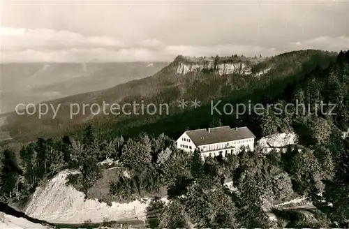 AK / Ansichtskarte Balingen Berghotel Lochen Fliegeraufnahme Balingen