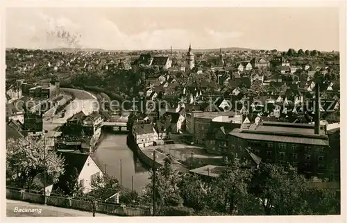 AK / Ansichtskarte Backnang Panorama Backnang