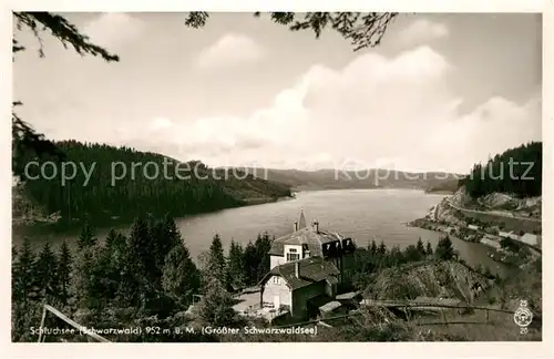 AK / Ansichtskarte Schluchsee Panorama Schluchsee