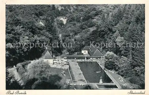 AK / Ansichtskarte Bad_Bertrich Schwimmbad Bad_Bertrich