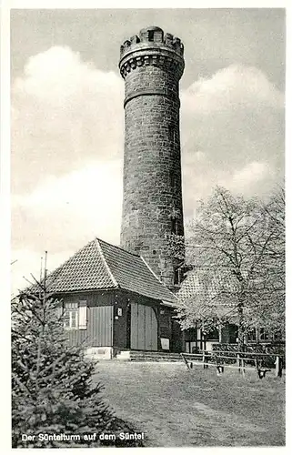 AK / Ansichtskarte Hameln_Weser Der Suentelturm auf dem Suentel Hameln Weser