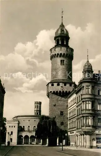 AK / Ansichtskarte Goerlitz_Sachsen Reichenbacher Turm und Kaisertrutzmuseum Goerlitz Sachsen