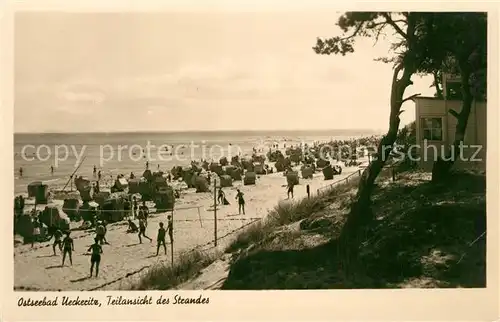 AK / Ansichtskarte ueckeritz_Usedom Strand ueckeritz Usedom