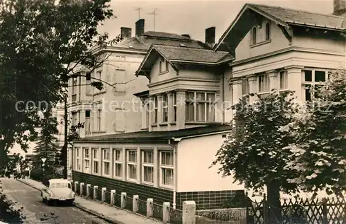 AK / Ansichtskarte Heringsdorf_Ostseebad_Usedom FDGB Objekt Ostseeblick Heim Vineta Heringsdorf_Ostseebad