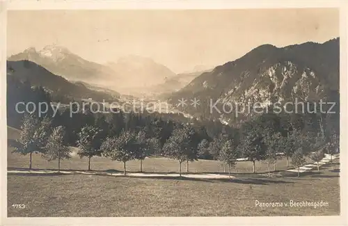 AK / Ansichtskarte Berchtesgaden Landschaftspanorama Alpen Berchtesgaden