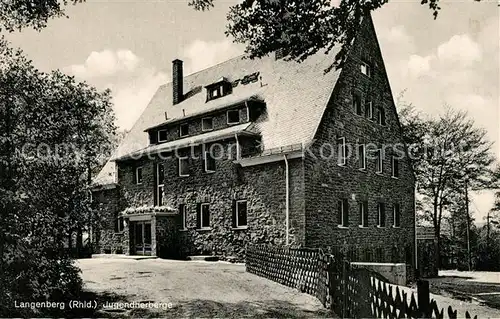 AK / Ansichtskarte Langenberg_Rheinland Jugendherberge Haus Annchen Langenberg_Rheinland