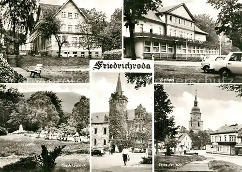 AK / Ansichtskarte Friedrichroda Ernst Thaelmann Heim Parkhotel Puschkinpark  Friedrichroda