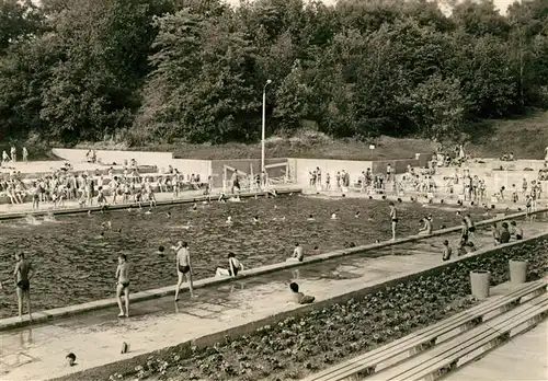 AK / Ansichtskarte Brandenburg_Havel Schwimmbad Marienberg Brandenburg Havel