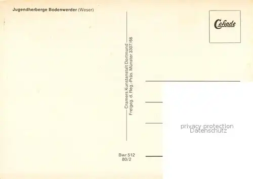 AK / Ansichtskarte Bodenwerder Jugendherberge Bodenwerder
