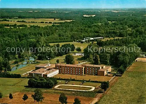 AK / Ansichtskarte Walsrode_Lueneburger_Heide Fliegeraufnahme Bildungszentrum Walsrode_Lueneburger_Heide