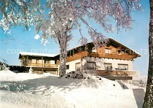 AK / Ansichtskarte Bad_Sachsa_Harz Hotel Ravensberg Winter Bad_Sachsa_Harz