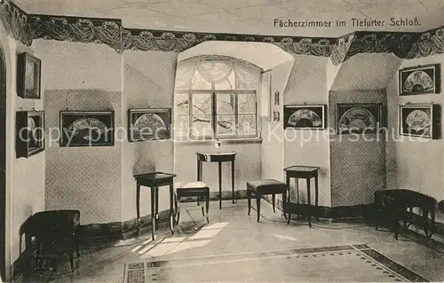 AK / Ansichtskarte Tiefurt Faecherzimmer im Tiefurter Schloss Tiefurt