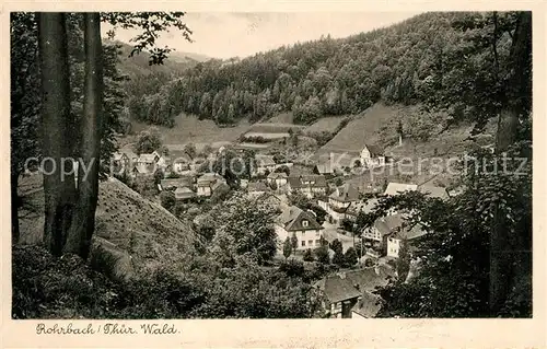 AK / Ansichtskarte Rohrbach_Saalfeld Panorama Rohrbach Saalfeld