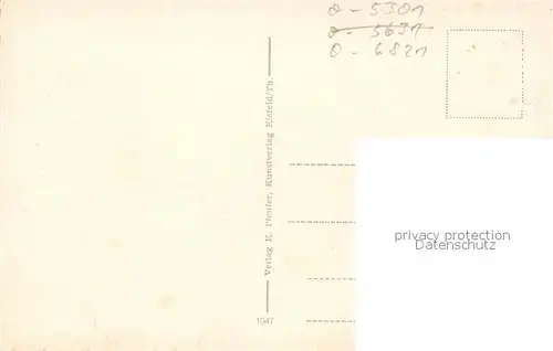 AK / Ansichtskarte Rohrbach_Saalfeld Panorama Rohrbach Saalfeld