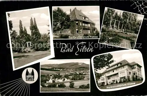 AK / Ansichtskarte Bad_Eilsen Parksanatorium Hasse Panorama Bad_Eilsen