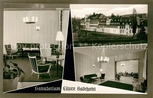 AK / Ansichtskarte Bad_Eilsen Sanatorium der LVA Hannover Badehotel Bad_Eilsen