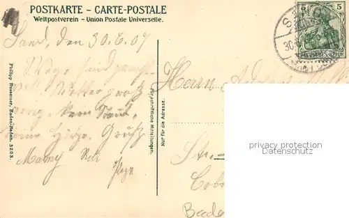 AK / Ansichtskarte Sand_Buehl Sanatorium Sand_Buehl