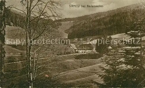 AK / Ansichtskarte Sirnitz_Badenweiler Panorama Sirnitz_Badenweiler