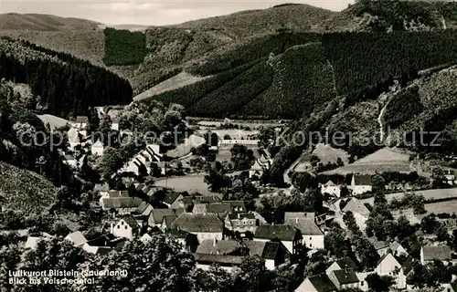 AK / Ansichtskarte Bilstein_Sauerland Blick ins Veischedetal Bilstein_Sauerland