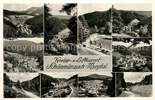 AK / Ansichtskarte Schoenmuenzach Teilansichten  Schoenmuenzach