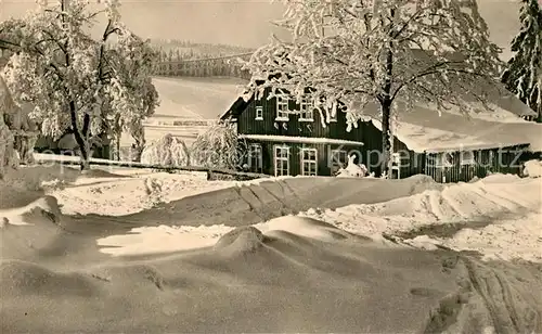 AK / Ansichtskarte Muehlleithen_Klingenthal Winterpanorama Muehlleithen_Klingenthal
