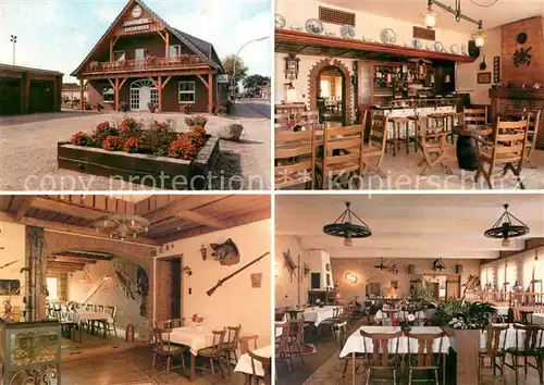 AK / Ansichtskarte Graes Landhotel Restaurant Elkemann Gastraeume Bar Graes