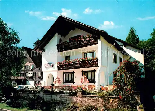 AK / Ansichtskarte Simonswald_Simonswaeldertal Cafe Restaurant Schlossbergblick 