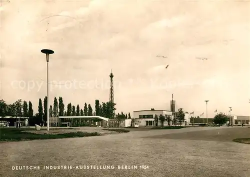 AK / Ansichtskarte Berlin Deutsche Industrie Ausstellung 1954 Berlin