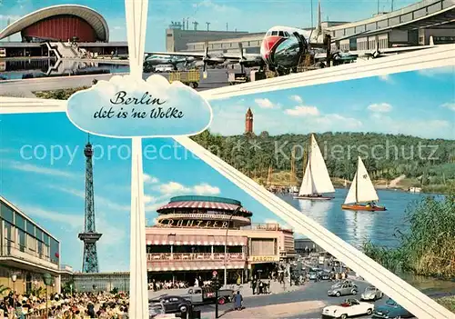 AK / Ansichtskarte Berlin Stadthalle Flughafen Cafe Cranzler  Berlin