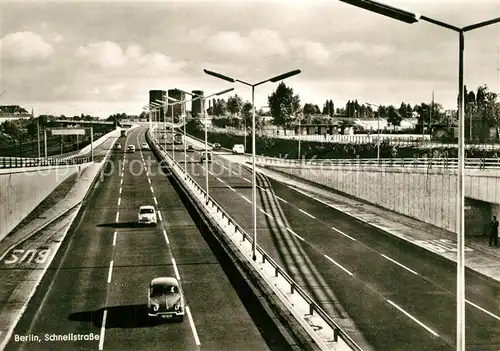 AK / Ansichtskarte Berlin Schnellstrasse Berlin