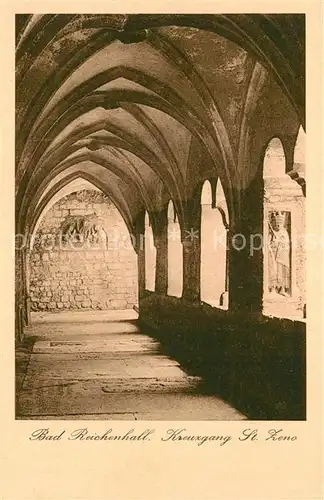 AK / Ansichtskarte Bad_Reichenhall Kreuzgang Sankt Zeno Bad_Reichenhall