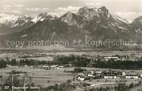 AK / Ansichtskarte Degerndorf_Inn Panorama Inntal Bayerische Alpen Degerndorf Inn