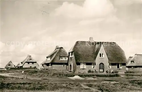 AK / Ansichtskarte Kampen_Sylt Haeuser an der Lister Strasse Kampen Sylt