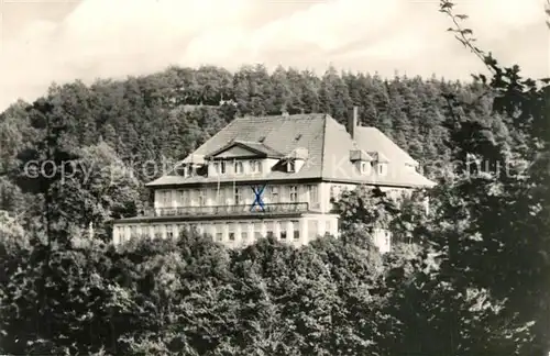 AK / Ansichtskarte Gernrode_Harz FDGB Erholungsheim Stubenberg Gernrode Harz