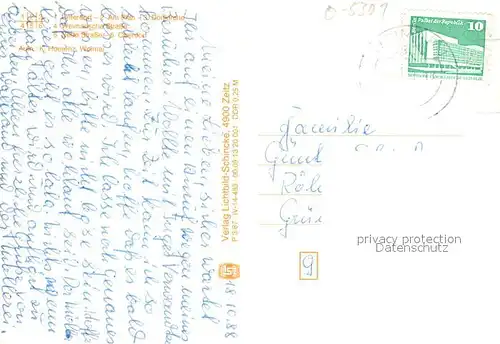 AK / Ansichtskarte Grossobringen Unterdorf Am Plan Dorfkirche Weimarische Strasse Neue Strasse Oberdorf Grossobringen