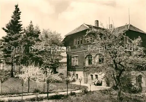 AK / Ansichtskarte Hohenstein Ernstthal Bethlehemstift am Huettengrund Blockhaus Hohenstein Ernstthal