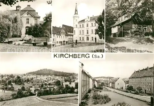 AK / Ansichtskarte Kirchberg_Sachsen Orts und Teilansichten Kirchberg Sachsen