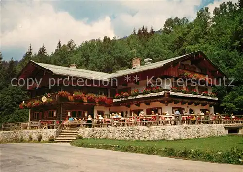 AK / Ansichtskarte Rottach Egern Gasthaus Cafe Moni Alm Rottach Egern
