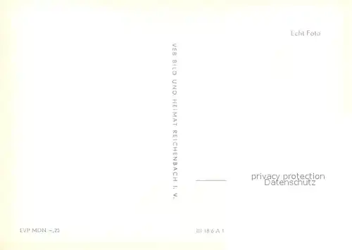 AK / Ansichtskarte Werdau_Sachsen Rathaus Marktplatz Diesterweg Oberschule Krankenhaus Bahnhof Werdau Sachsen