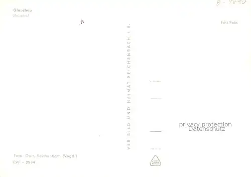 AK / Ansichtskarte Glauchau Bahnhof Brunnen Glauchau