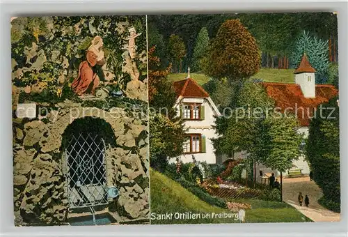 AK / Ansichtskarte St_Ottilien_Freiburg Kloster mit Ottilienquelle St_Ottilien_Freiburg