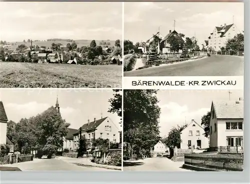 AK / Ansichtskarte Baerenwalde Panorama Ortsansichten Baerenwalde