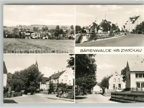 AK / Ansichtskarte Baerenwalde Panorama Ortsansichten Baerenwalde