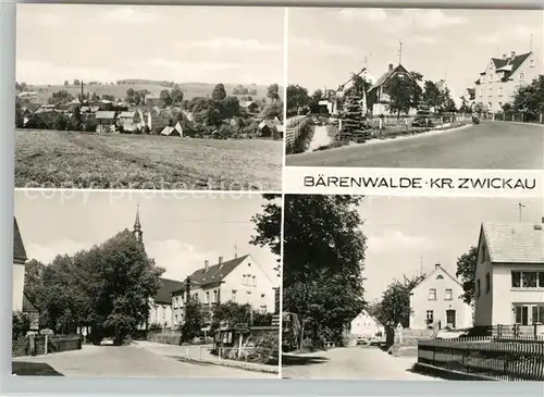 AK / Ansichtskarte Baerenwalde Panorama Ortsansichten Baerenwalde