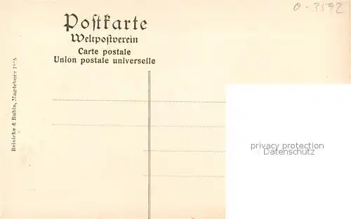 AK / Ansichtskarte Bismark_Altmark Die goldene Laus Sage Kirche Ruine Bismark Altmark