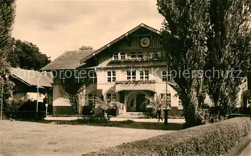 AK / Ansichtskarte Sommerfeld_Kremmen Klinik und Forschungsstaette Waldhaus Sommerfeld Kremmen