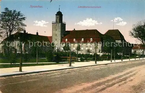 AK / Ansichtskarte Spandau Landesturnanstalt Feldpost Spandau