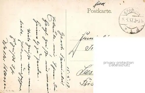 AK / Ansichtskarte Spandau Landesturnanstalt Feldpost Spandau